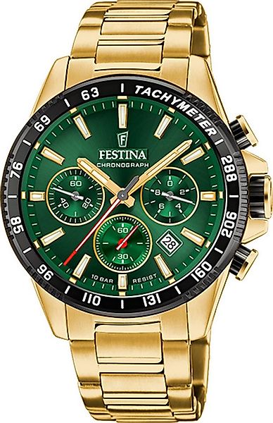 Festina Quarzuhr Herrenchronograph mit Edelstahlgehäuse - Festina Modell: 2 günstig online kaufen