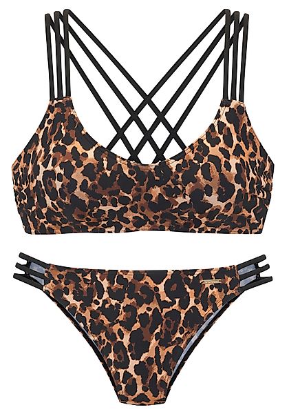 Bruno Banani Bustier-Bikini mit kontrastfarbigen Details günstig online kaufen