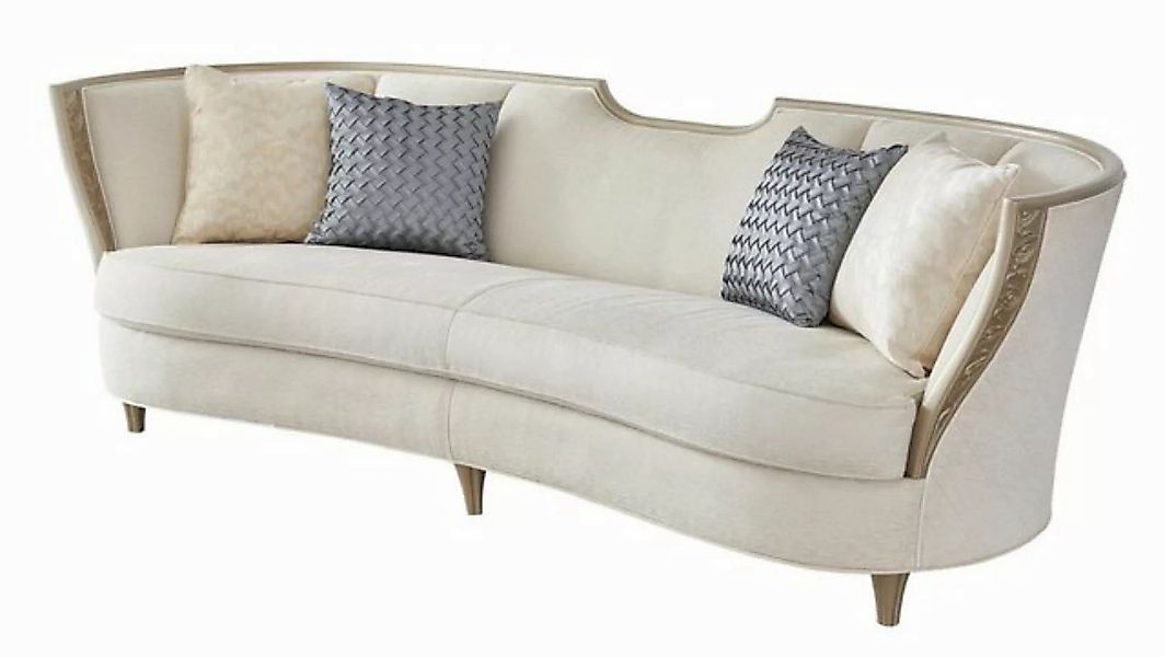 JVmoebel Sofa Designer Beiges Sofa Sofagarnitur 3+1 Sitzer Moderne Polsterm günstig online kaufen