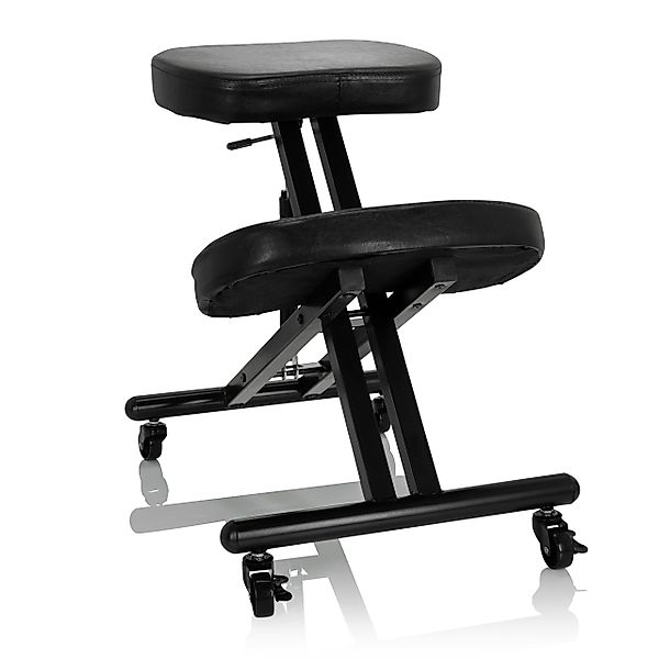hjh OFFICE Arbeitshocker Kniehocker ORTHONI Kunstleder günstig online kaufen