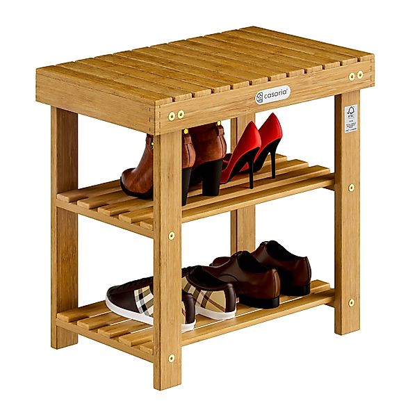 Casaria Schuhbank (1-St), mit Sitzfläche 50x46x33cm günstig online kaufen