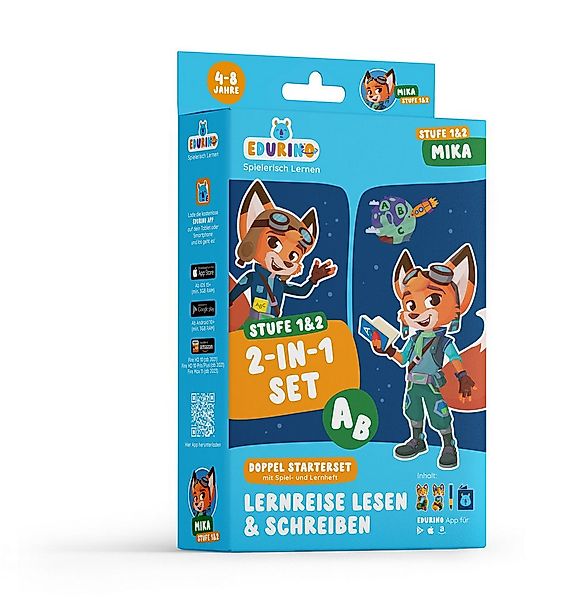 Edurino Lernspielzeug Bundle - Starterset Mika 1 & 2 - Buschstaben Erstes L günstig online kaufen