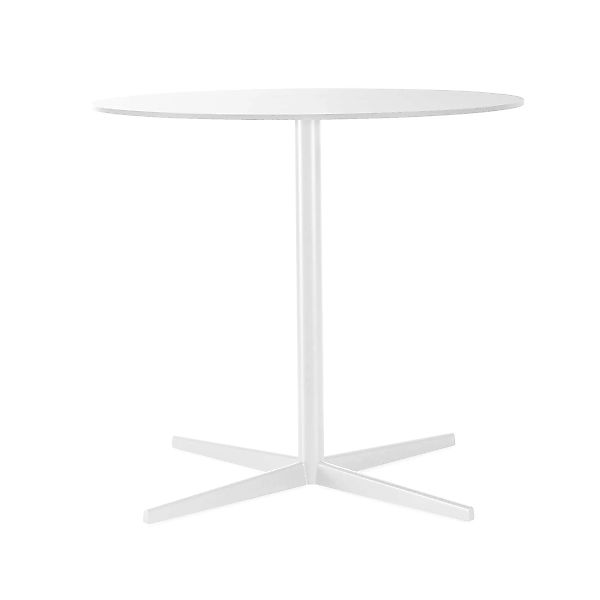 la palma - Auki P16 Bistrotisch H72cm - weiß/Tischplatte Laminat 0,9/H x Ø günstig online kaufen