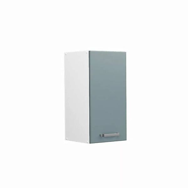 Vicco Schranksystem R-Line, Blau-Grau/Weiß, 30 cm mit Tür günstig online kaufen