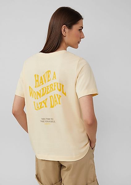 s.Oliver Kurzarmshirt T-Shirt T-Shirt mit Front- günstig online kaufen