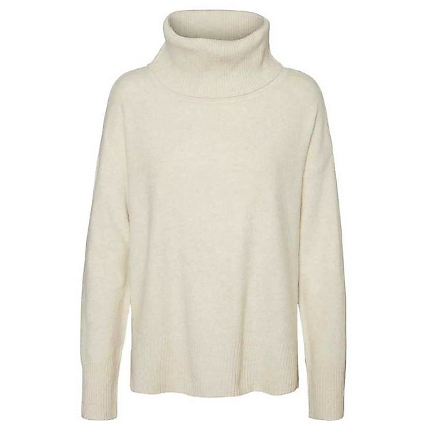 Vero Moda Doffy Cowl Neck Pullover XL Birch / Detail Melange günstig online kaufen