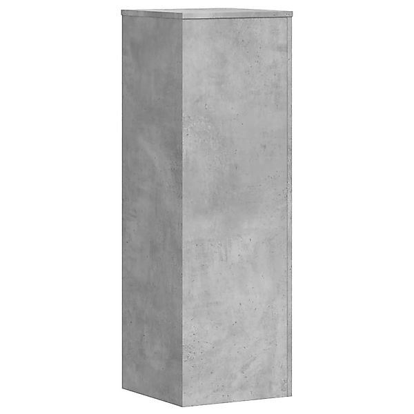 vidaXL Blumenständer Pflanzenständer Betongrau 33x33x100 cm günstig online kaufen