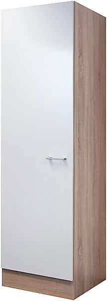 Flex-Well Classic Geschirrschrank Florida 50 cm Weiß-Sonoma Eiche günstig online kaufen
