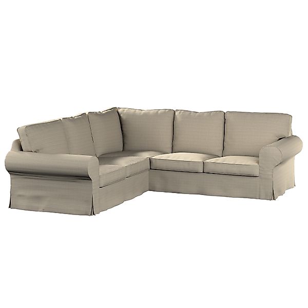 Bezug für Ektorp Ecksofa, beige, Sofahusse für Ektorp Ecksofa, Living II (1 günstig online kaufen