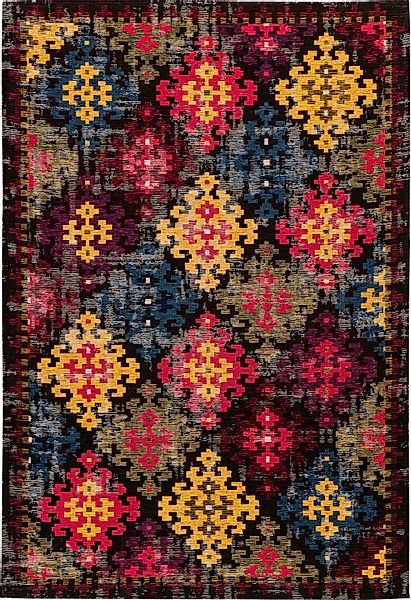 Padiro Teppich »Primavera 325«, rechteckig, 5 mm Höhe, Flachgewebe günstig online kaufen