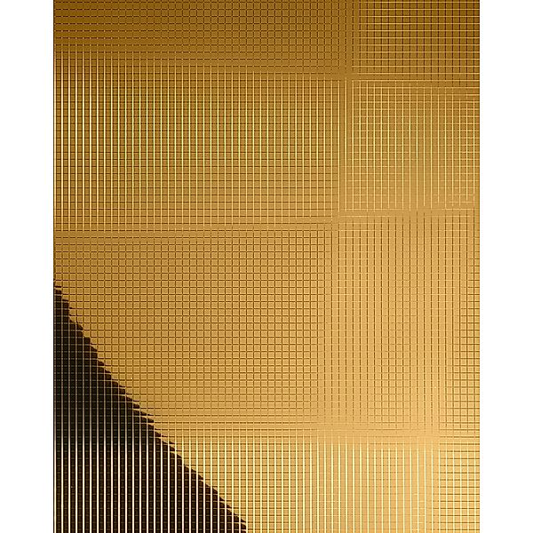 WALLFACE 27374 M-Style Platte Wand-paneel Mosaik Spiegel Deko glanz Gold 98 günstig online kaufen