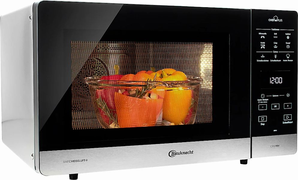 BAUKNECHT Mikrowelle "MW 49 SL" Grill und Heißluft 1900 W günstig online kaufen