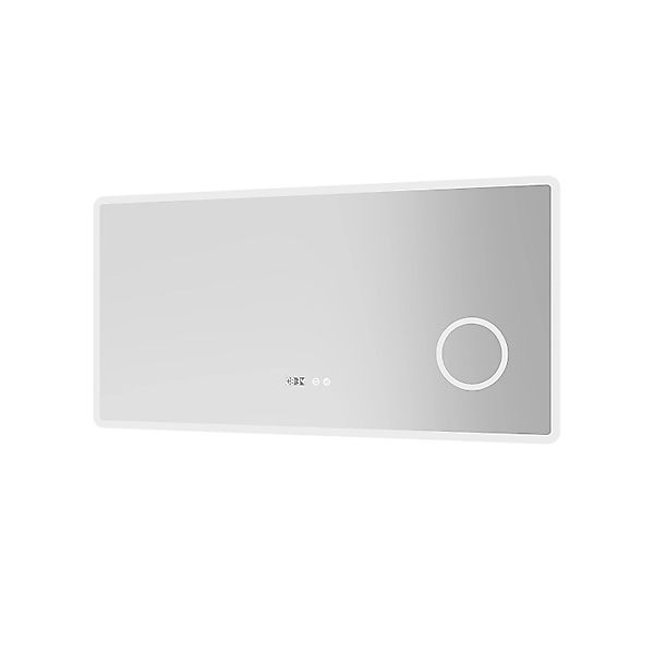Aquabatos Badezimmerspiegel mit Beleuchtung 120 x 60 cm LED Badspiegel mit günstig online kaufen