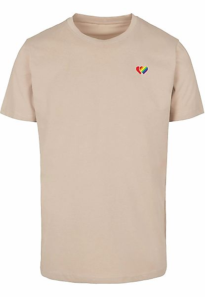 MisterTee T-Shirt "MisterTee Double Hearts Pride Tee" 1 Stk. günstig online kaufen