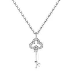 Runde Perlé Kette mit Anhänger Kette günstig online kaufen