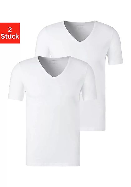 Schiesser 2-er-Set T-Shirts Weiß günstig online kaufen