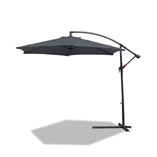 Clanmacy Sonnenschirm Gartenschirm 350cm, Ampelschirm mit günstig online kaufen