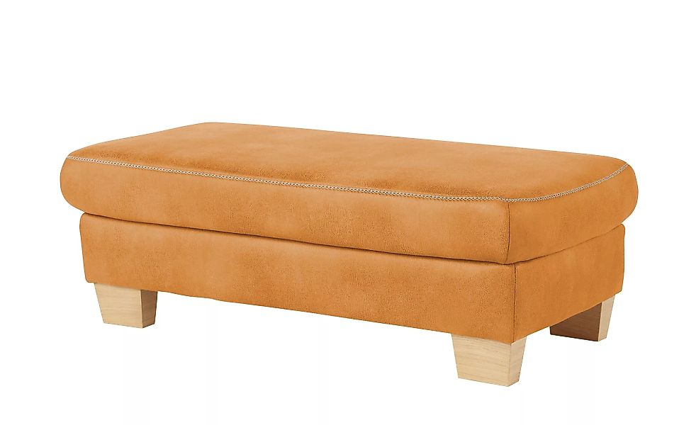 Mein Sofa bold XXL - Hocker  Beata ¦ gelb ¦ Maße (cm): B: 130 H: 45 T: 65 P günstig online kaufen