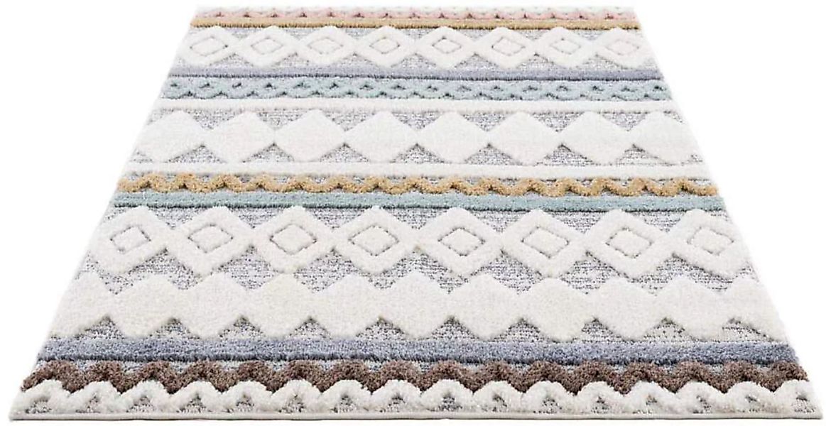 Carpet City Hochflor-Teppich »Focus 3013«, rechteckig günstig online kaufen