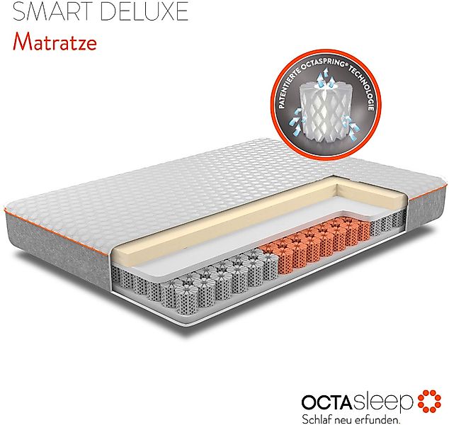 OCTAsleep Komfortschaummatratze »Octasleep Smart Deluxe Mattress« 20 cm hoc günstig online kaufen
