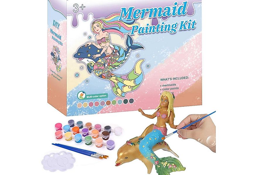 YI Kreativset Malen Meerjungfrau Spielzeug für Mädchen Kinder 4 - 9 Jahren günstig online kaufen