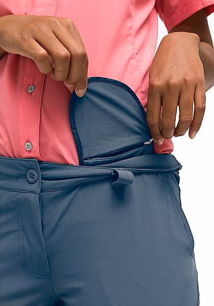 Maier Sports Funktionshose "Inara slim zip" Damen Wanderhose, zipp-off Outd günstig online kaufen