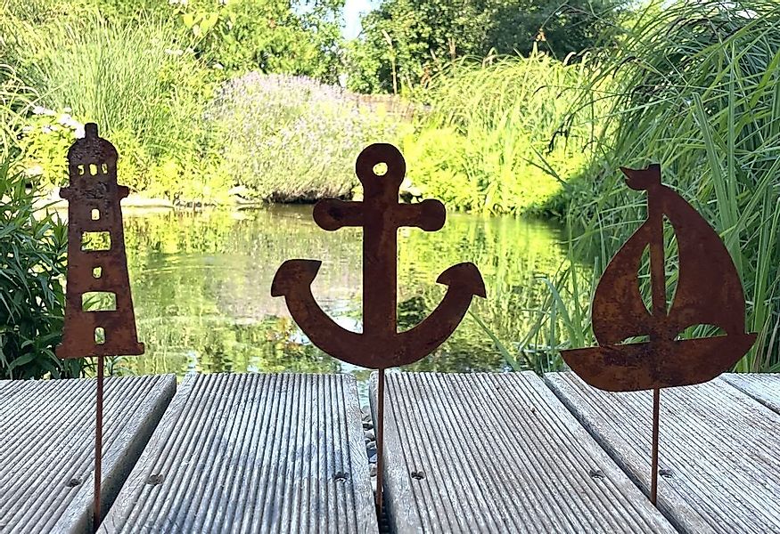 LB H&F Lilienburg Teichfigur 3er SET günstig online kaufen