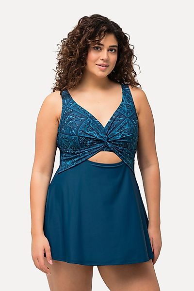 Ulla Popken Badekleid Badekleid Mosaikmuster Softcups günstig online kaufen