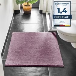 Andiamo Badematte "Arezzo" Höhe 16 mm rutschhemmend beschichtet fußbodenhei günstig online kaufen