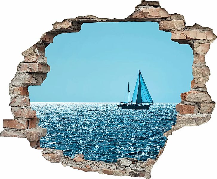 queence Wandtattoo Segelboot (1 St), Wandsticker, günstig online kaufen