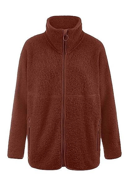 Hessnatur Fleecejacke Oversized aus reiner Bio-Merinowolle (1-St) günstig online kaufen