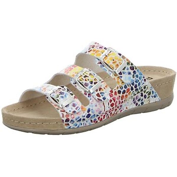 Rohde  Clogs Pantoletten Rodigo 5851-10 beige multicolor Softino 5851-10 günstig online kaufen