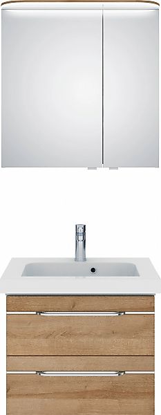 Saphir Badmöbel-Set »Balto Sprint 2-teilig, Mineralmarmor-Waschtisch mit LE günstig online kaufen