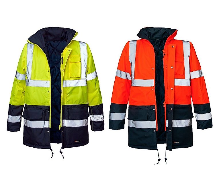 Profus Arbeitsjacke Profus Arbeitsjacke Winter Warnjacke - gelb integrierte günstig online kaufen