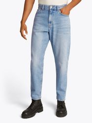 Tommy Jeans Gerade Jeans "Isaac Relaxed Tapered" Relaxed‑Fit‑Jeans mit koni günstig online kaufen