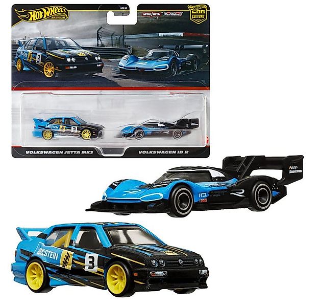 Hot Wheels Spielzeug-Rennwagen Volkswagen Jetta MK3 + Volkswagen ID R Hot W günstig online kaufen