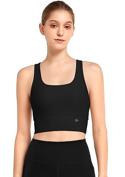 Yvette Yogatop Yoga-BH Spaghettiträger Herausnehmbare Cups, günstig online kaufen