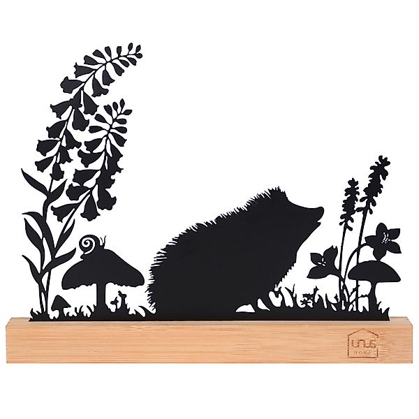 UNUS HOME Dekofigur Aufsteller Igel-Silhouette (26cm günstig online kaufen