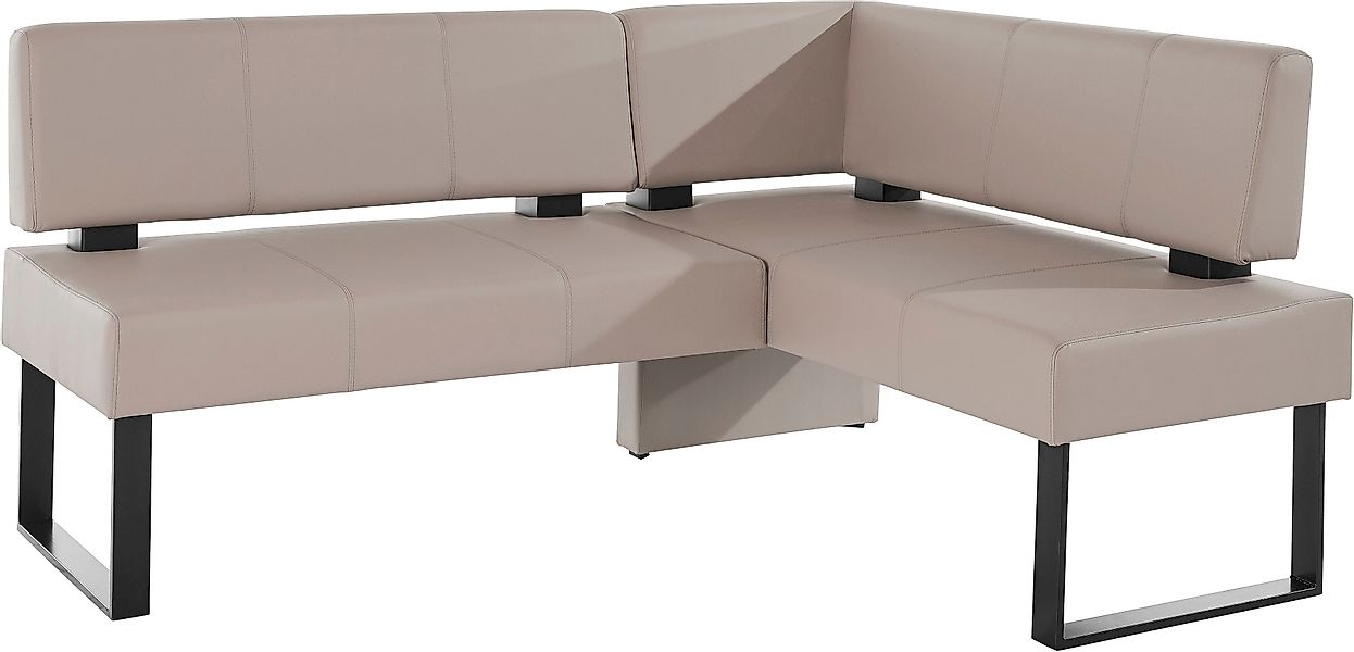 Home affaire Eckbank "Oliver mit Metallgestell, Küchenbank" verschiedene Be günstig online kaufen