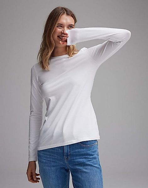 OPUS Langarmshirt Longsleeve SMILLA Slim aus Jersey günstig online kaufen