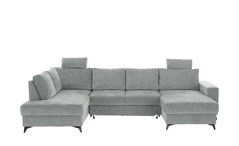 uno Wohnlandschaft mit Schlaffunktion Salamanca ¦ grau ¦ Maße (cm): B: 328 günstig online kaufen