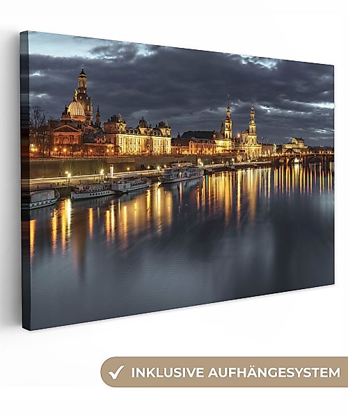 OneMillionCanvasses® Leinwandbild Panorama des Stadtbilds der günstig online kaufen