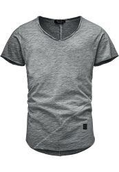 Amaci&Sons T-Shirt NYC Basic Oversize T-Shirt günstig online kaufen