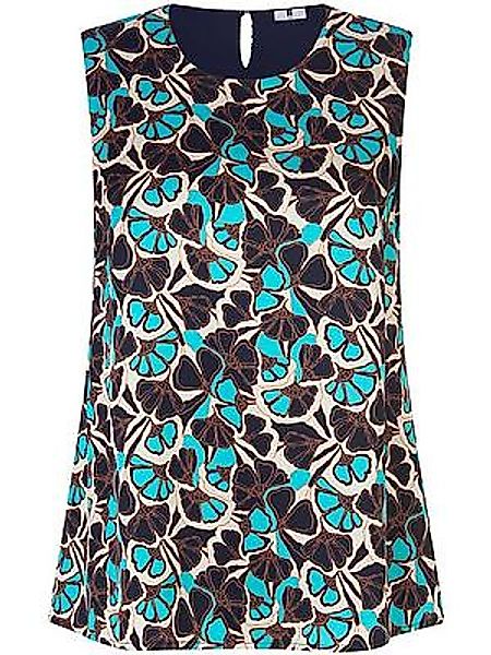 Blusen-Top Rundhals-­Ausschnitt Anna Aura beige günstig online kaufen