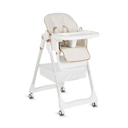 Moni Kombihochstuhl Kinderhochstuhl Lindo klappbar, Lätzchen günstig online kaufen