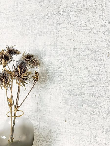 Newroom Vliestapete Bakary Light Grey Tapete Mustertapete Used-Look,Beton,M günstig online kaufen