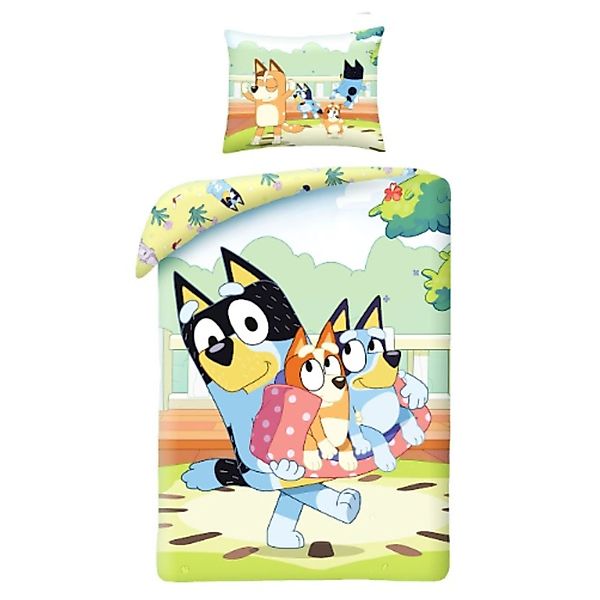 Bluey Bettwäsche – Bettbezug 140x200 cm günstig online kaufen