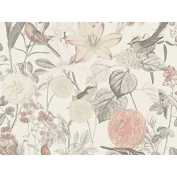 A.S. Création Vliestapete Exotic Fragrance Blumen Creme-Rosa FSC® günstig online kaufen
