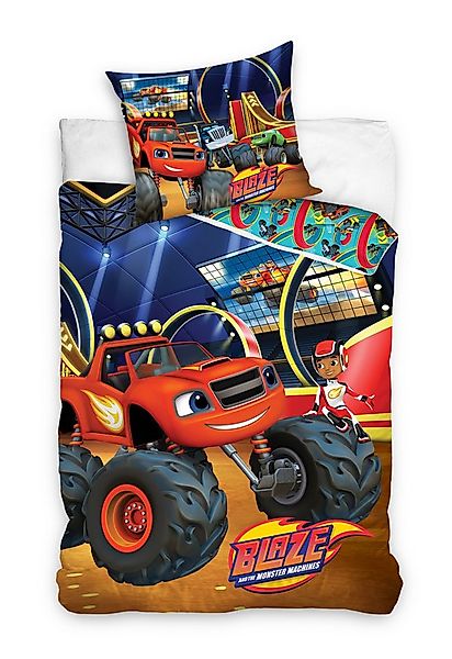 Carbotex Babybettwäsche Blaze and the Monster Machines Babybettwäsche 100 x günstig online kaufen