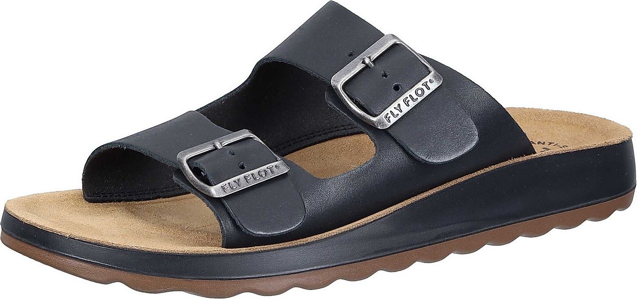Fly Flot Pantoletten Pantolette aus echtem Fettleder günstig online kaufen